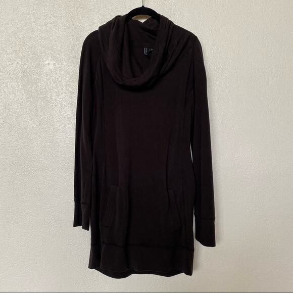 Cynthia Rowley Cowl Neck Sweatshirt Dress Size Medium - Picture 1 of 7